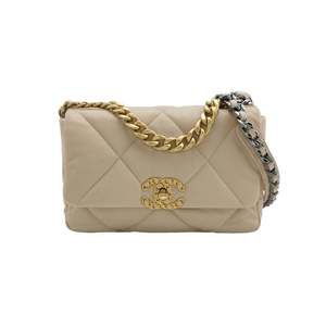 Chanel 19 Bag Small Beige Crossbody Bag